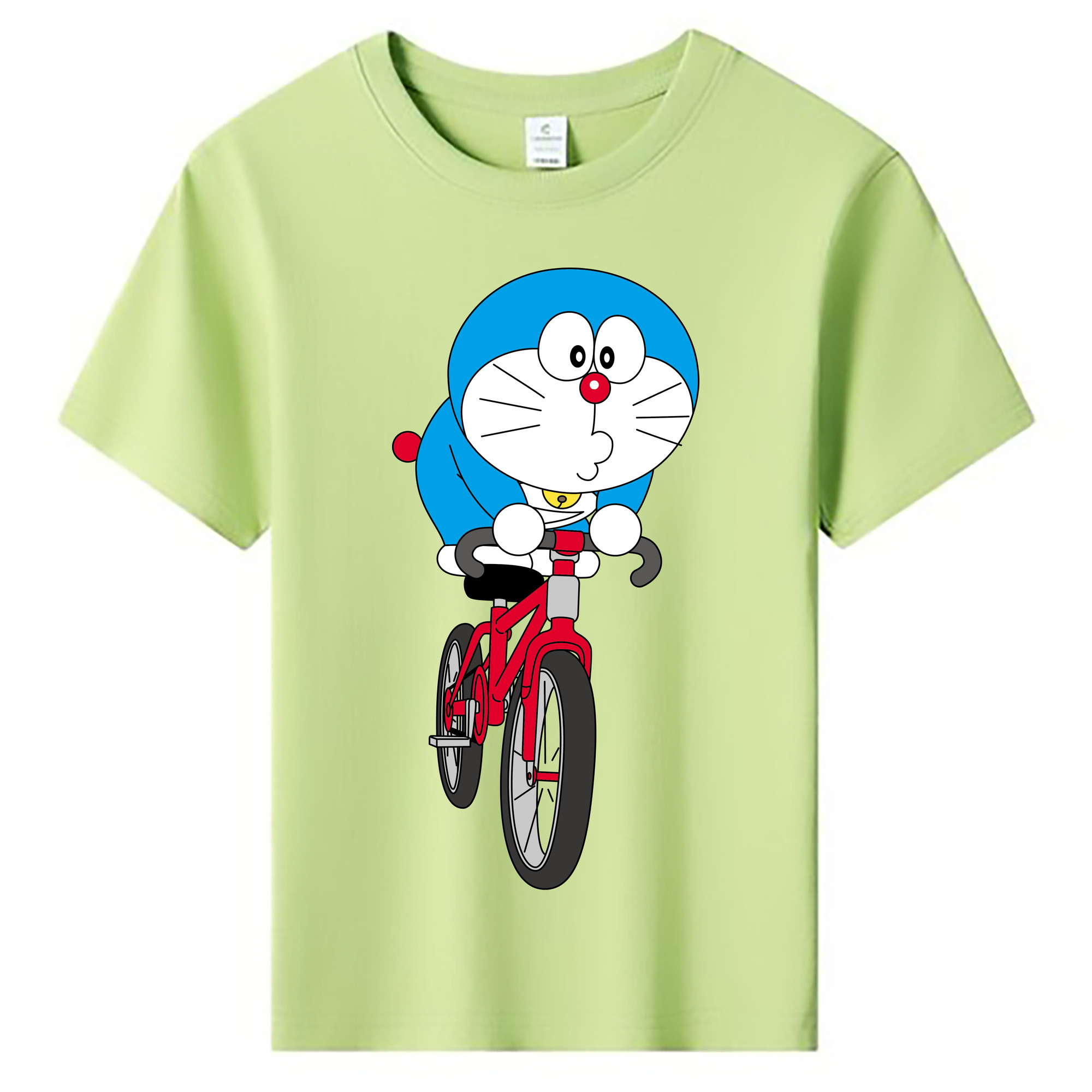 （画像用） ドラえもん Doraemon 綿100％キッズTシャツ（フロントプリント）